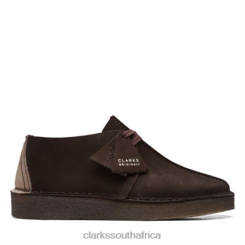 Dark Brown Clarks Desert Trek Dark Brown 840405552 Men Clarks Dark Brown