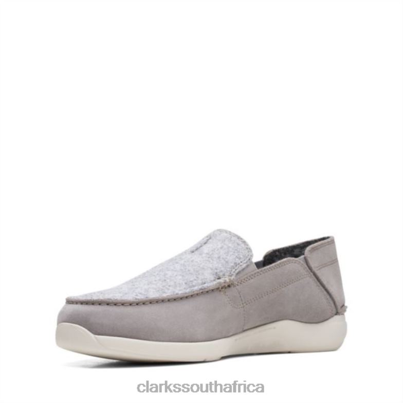 Gorwstep Grey Suede Clarks Grey Suede 840406575 Men Clarks Grey Suede