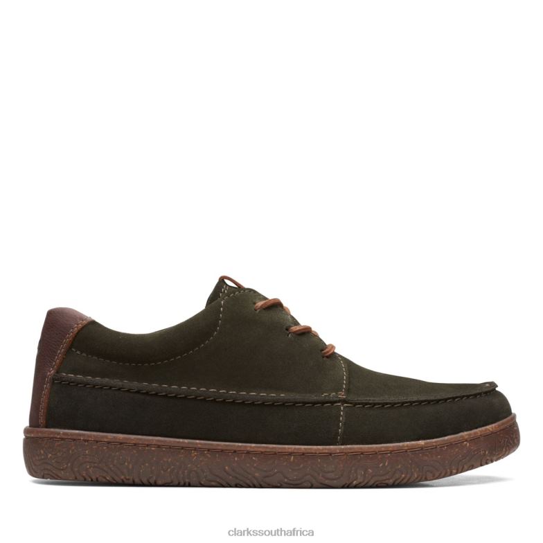 Hodson Moc Olive Suede Clarks Olive Suede 840406847 Men Clarks Olive Suede