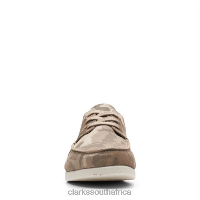 Shacre Lite Low Sand Camo Clarks Sand Camo 840406821 Men Clarks Sand Camo