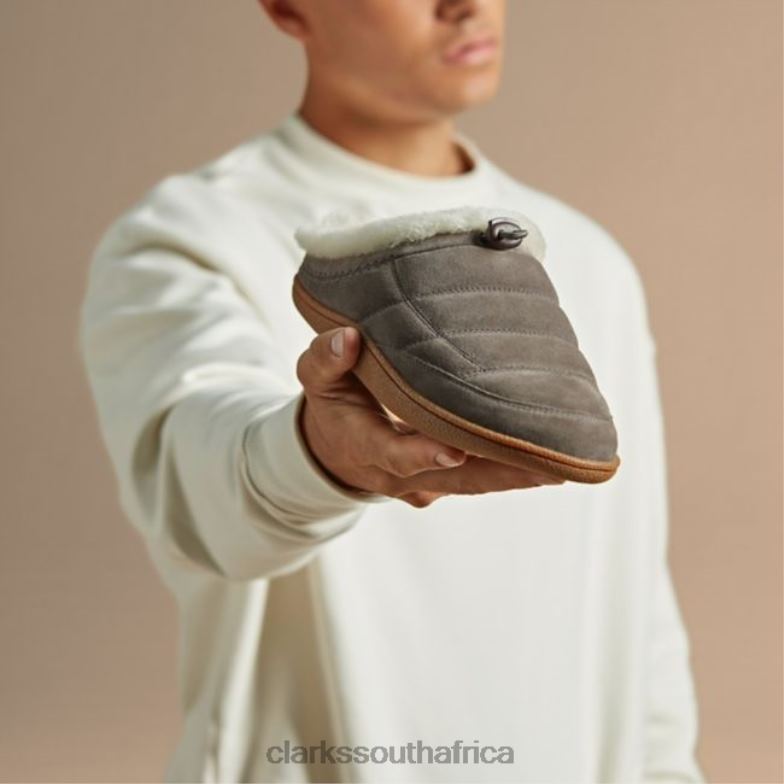 Stone Suede Clarks Pilton Mule Stone Suede 840405643 Men Clarks Stone Suede