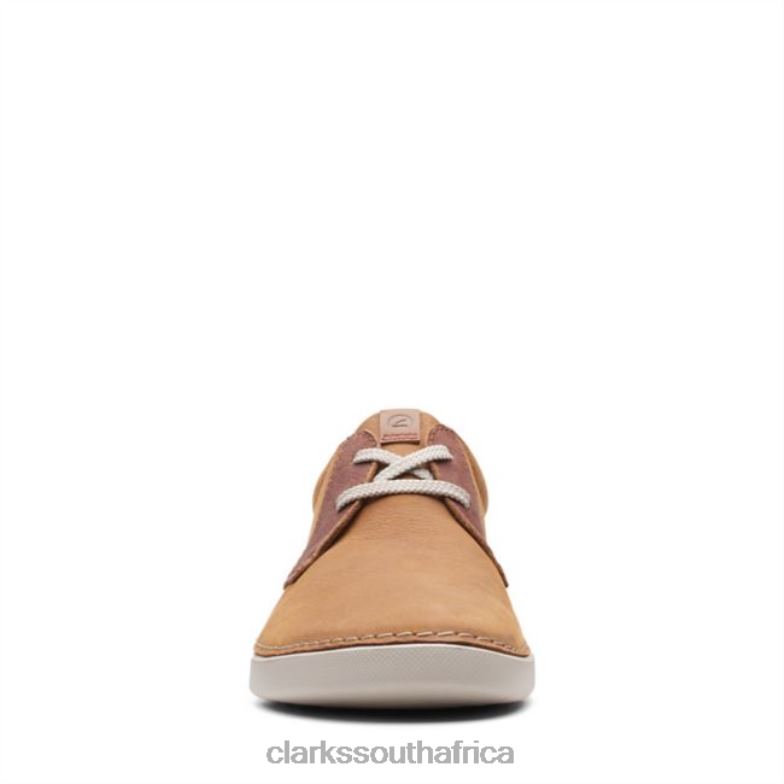 Tan Leather Clarks Gereld Low Tan Leather 840406803 Men Clarks Tan Leather