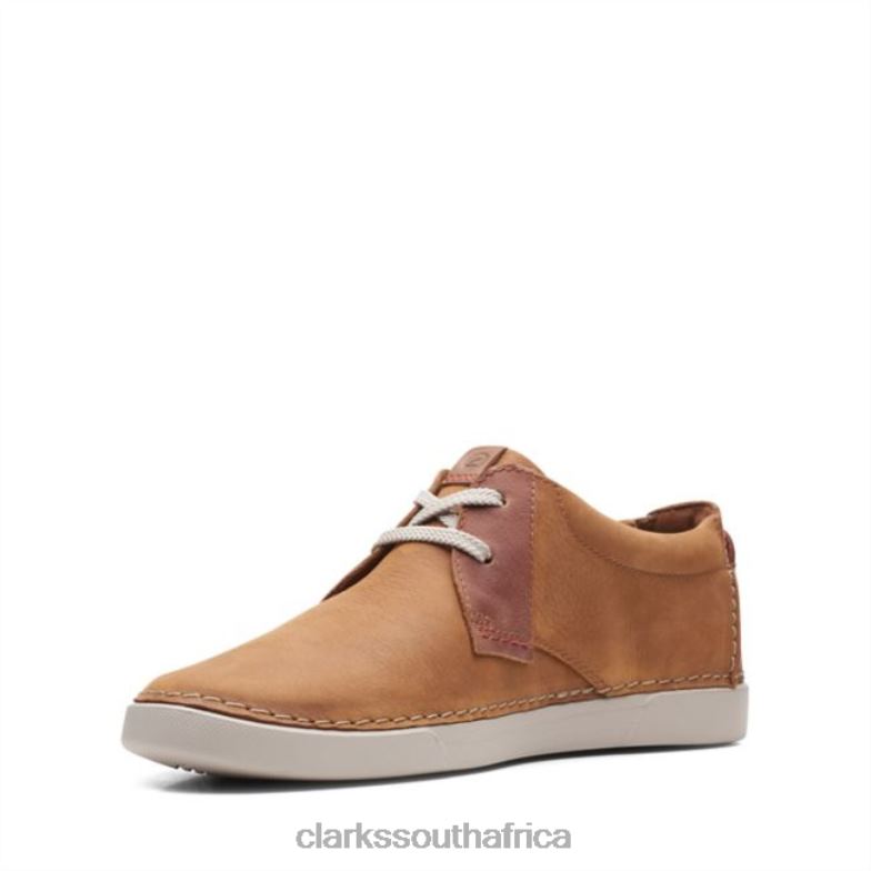 Tan Leather Clarks Gereld Low Tan Leather 840406803 Men Clarks Tan Leather