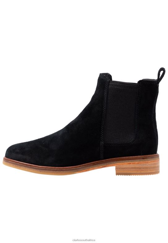 Arlo Ankle Boots Clarks Black 840407087 Unisex Clarks Black