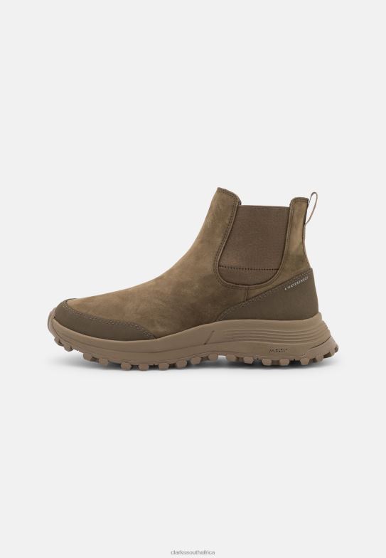 Clarks Atltrekupwp Ankle Boots Khaki 840407082 Unisex Clarks Khaki