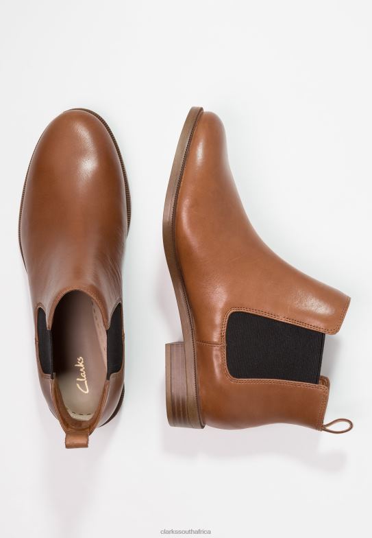 Taylor Shine Ankle Boots Clarks 840407071 Unisex Clarks Brun