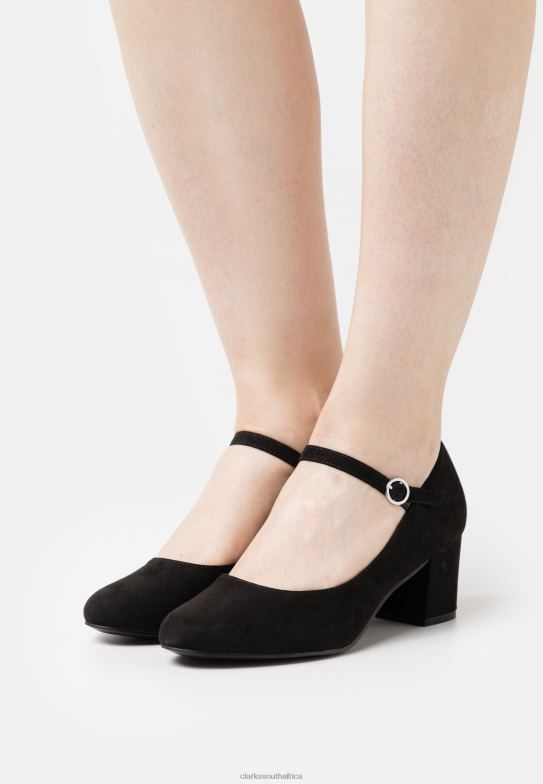 clarks black heels