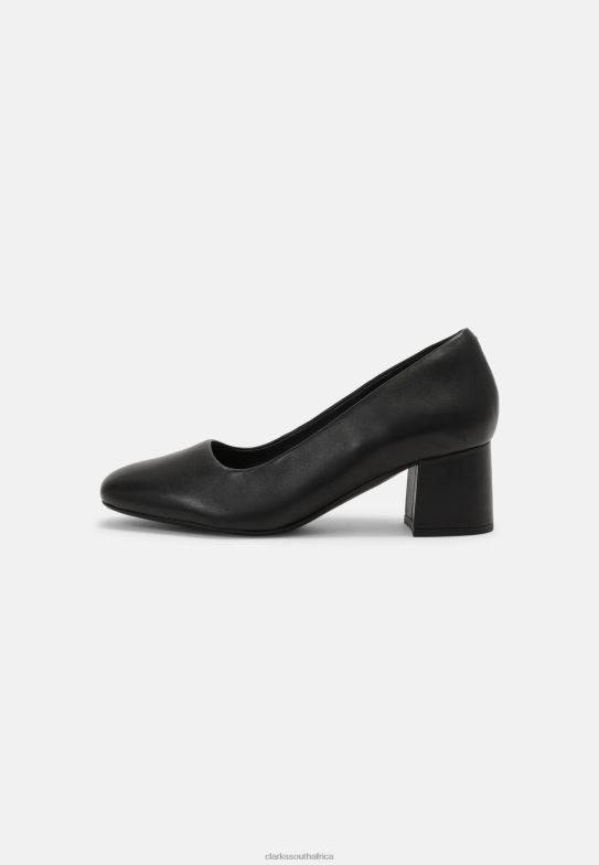 Black Clarks Sheer Court Classic Heels 840406968 Unisex Clarks Black
