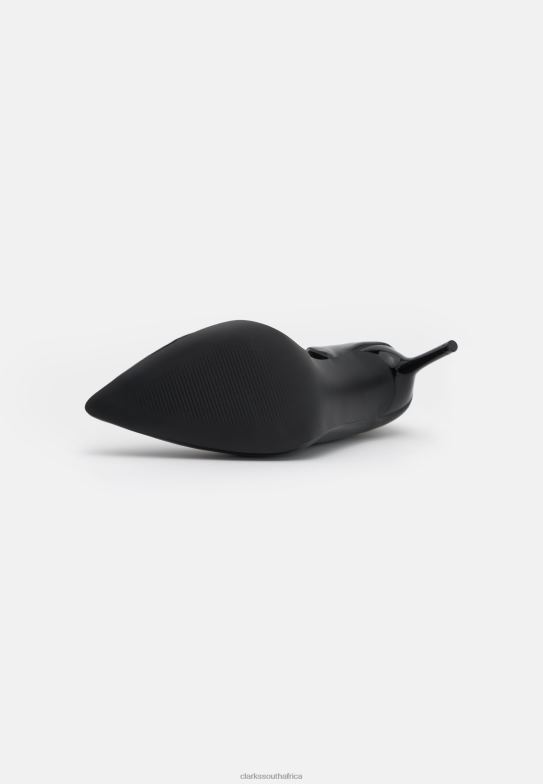 Clarks Black Classic Heels 840407009 Unisex Clarks Black