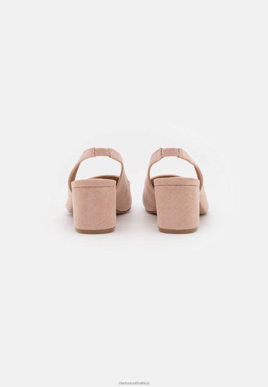 Clarks Light Pink Classic Heels 840406985 Unisex Clarks Light Pink