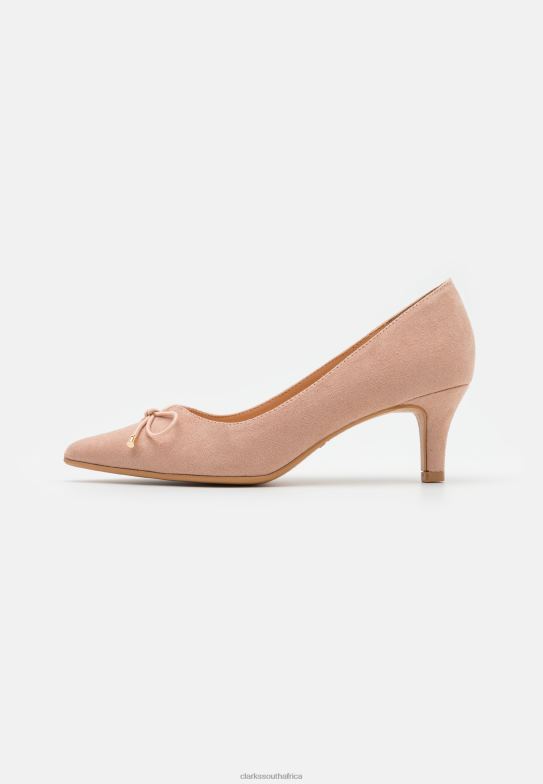 Classic Heels Clarks Light Pink 840407005 Unisex Clarks Light Pink