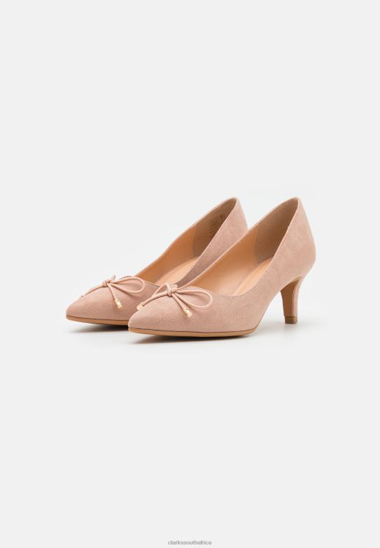 Classic Heels Clarks Light Pink 840407005 Unisex Clarks Light Pink