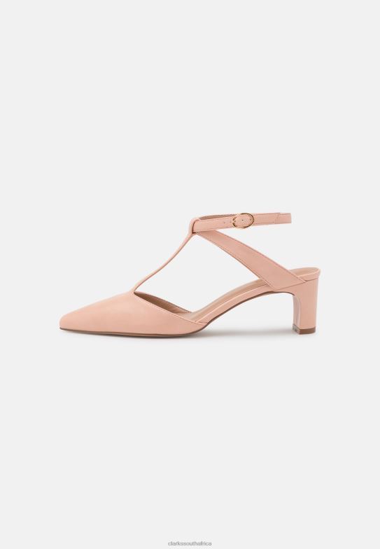 Light Pink Clarks Classic Heels 840406976 Unisex Clarks Light Pink