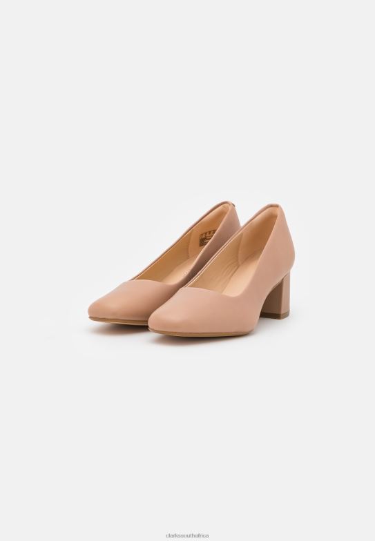 Sheer Court Classic Heels Praline Clarks 840406966 Unisex Clarks Praline