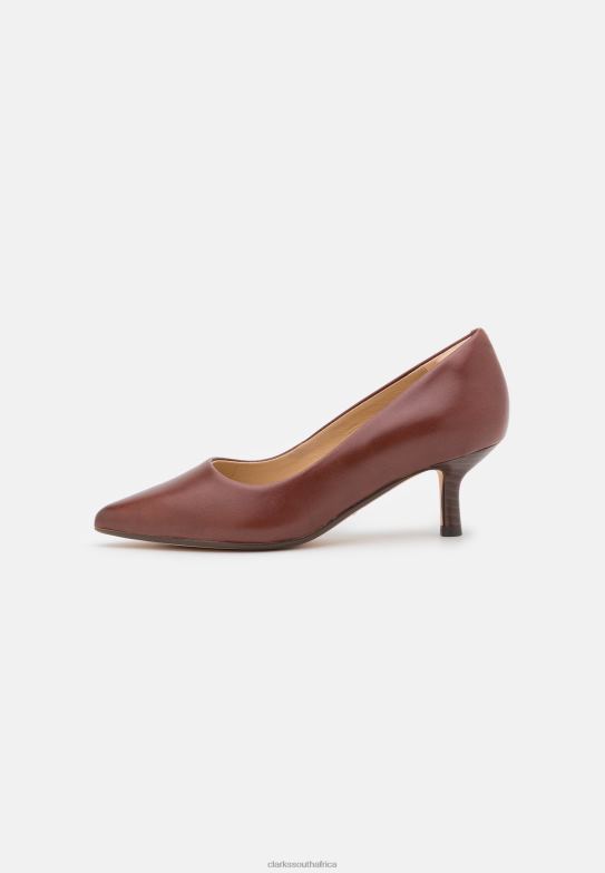 Violet Classic Heels Cognac Clarks 840406958 Unisex Clarks Cognac