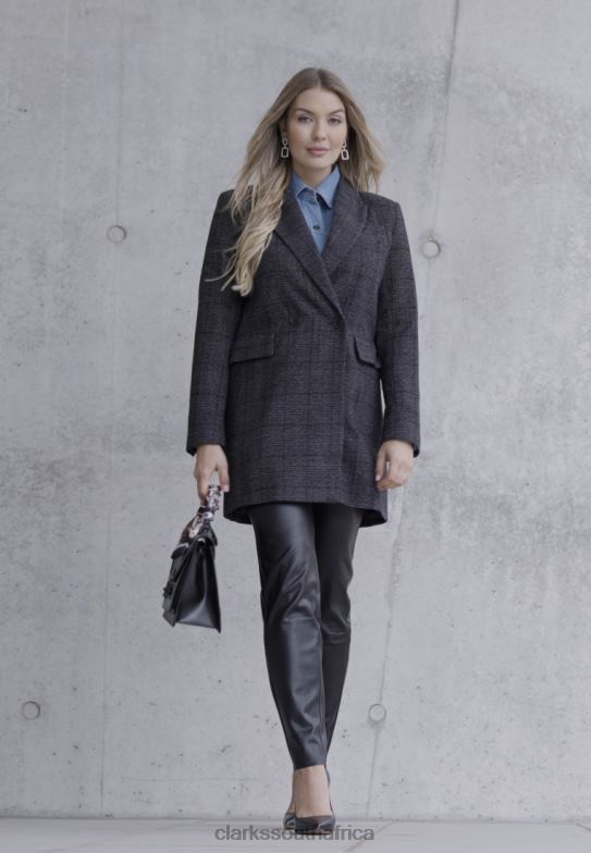 Black Clarks Cassedy High Heels 840406979 Unisex Clarks Black