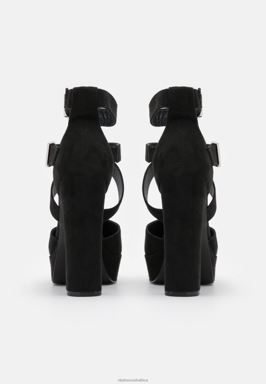 Black High Heels Clarks 840407036 Unisex Clarks Black