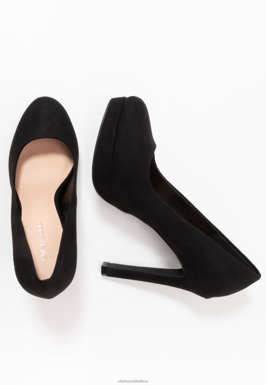 High Heels Clarks Black 840407029 Unisex Clarks Black