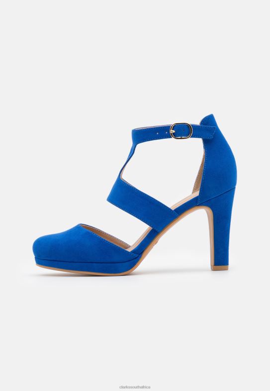 Royal Blue High Heels Clarks 840407004 Unisex Clarks Royal Blue
