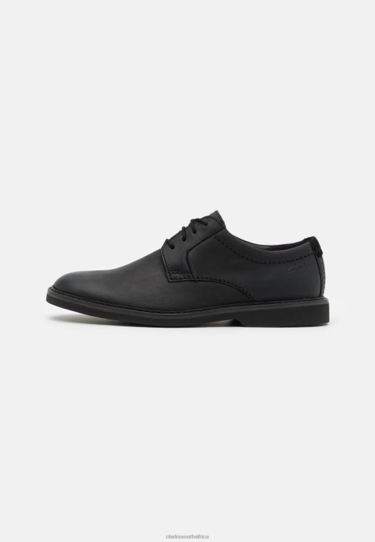 Atticus Lace Lace-Ups Clarks Black 840407111 Unisex Clarks Black