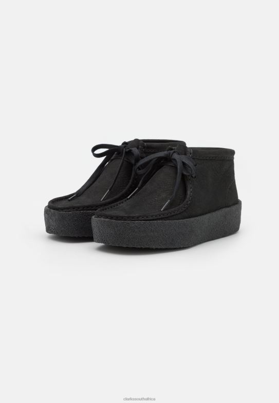 Black Clarks Wallabee Cup Casual Lace-Ups 840406928 Unisex Clarks Black