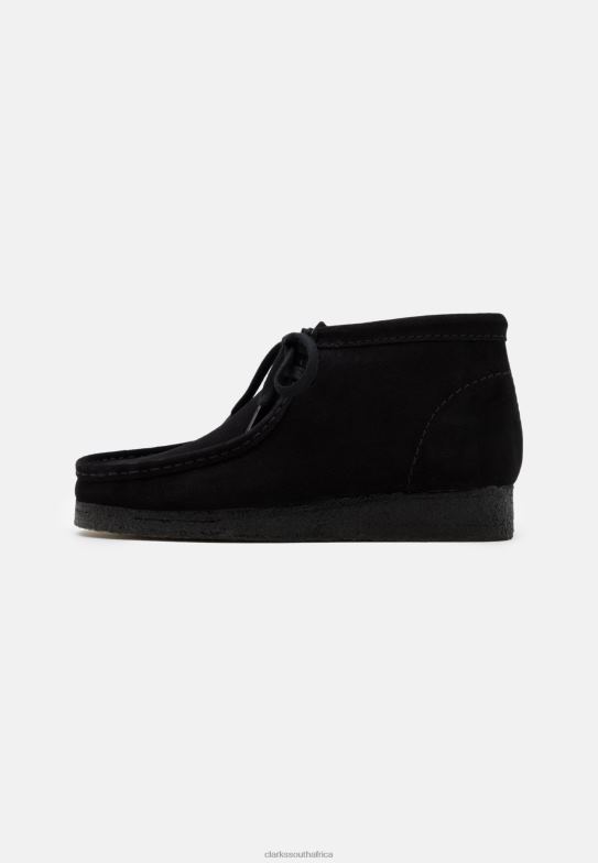Black Wallabee Casual Lace-Ups Clarks 840407140 Unisex Clarks Black