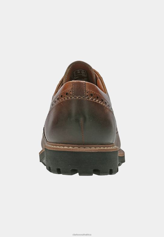 Brown Clarks Batcombe Wing Lace-Ups 840407155 Unisex Clarks Brown