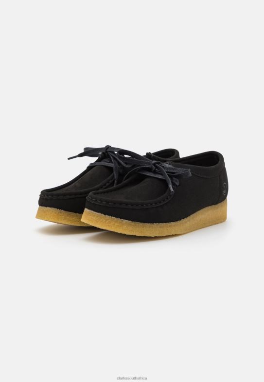 Clarks Black Wallabee Casual Lace-Ups 840406937 Unisex Clarks Black