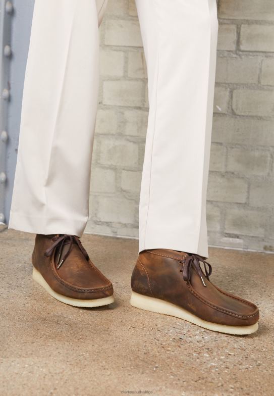 Clarks Wallabee Casual Lace-Ups Beeswax 840407130 Unisex Clarks Beeswax