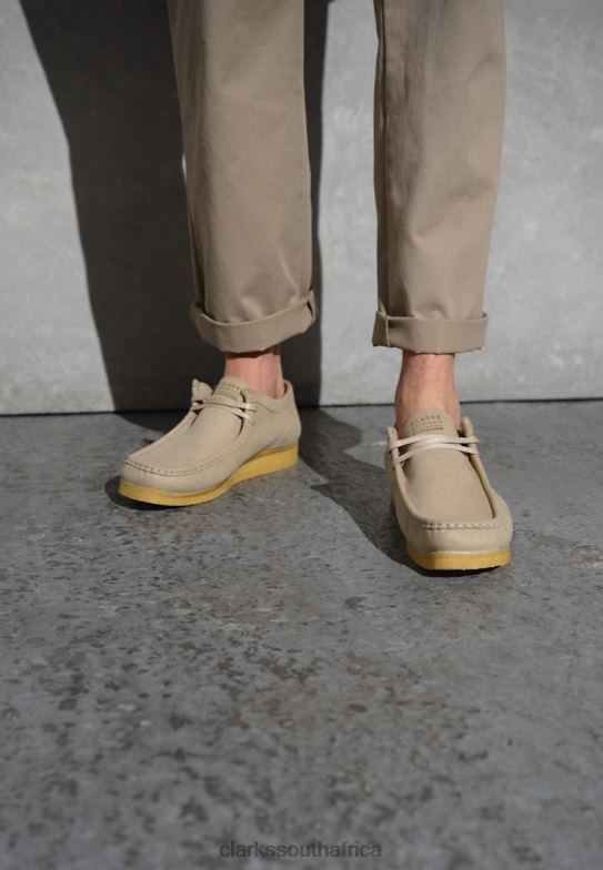 Clarks Wallabee Casual Lace-Ups Sand 840407146 Unisex Clarks Sand
