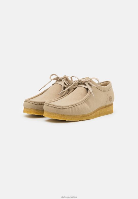 Clarks Wallabee Casual Lace-Ups Sand 840407146 Unisex Clarks Sand