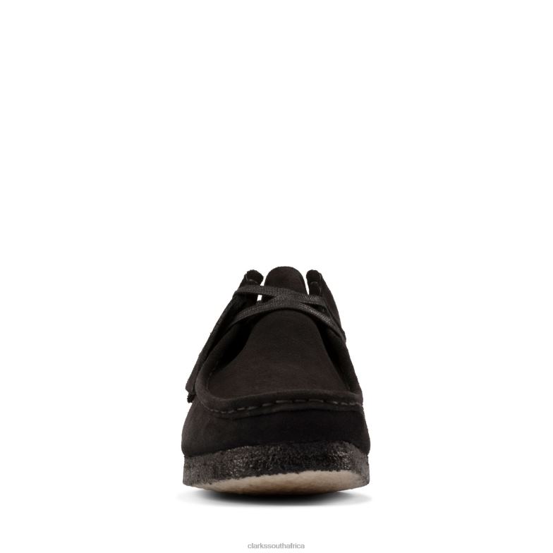 Clarks Wallabee Lace-Ups Black 840406946 Unisex Clarks Black