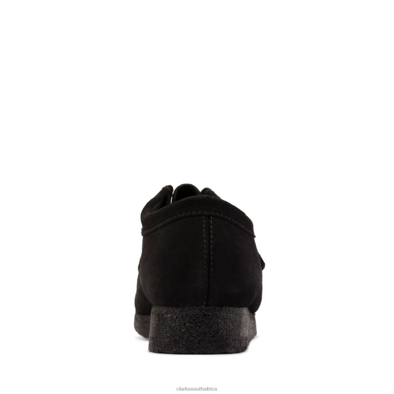 Clarks Wallabee Lace-Ups Black 840406946 Unisex Clarks Black