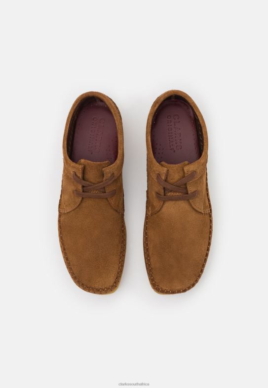 Cola Clarks Weaver Casual Lace-Ups 840407128 Unisex Clarks Cola