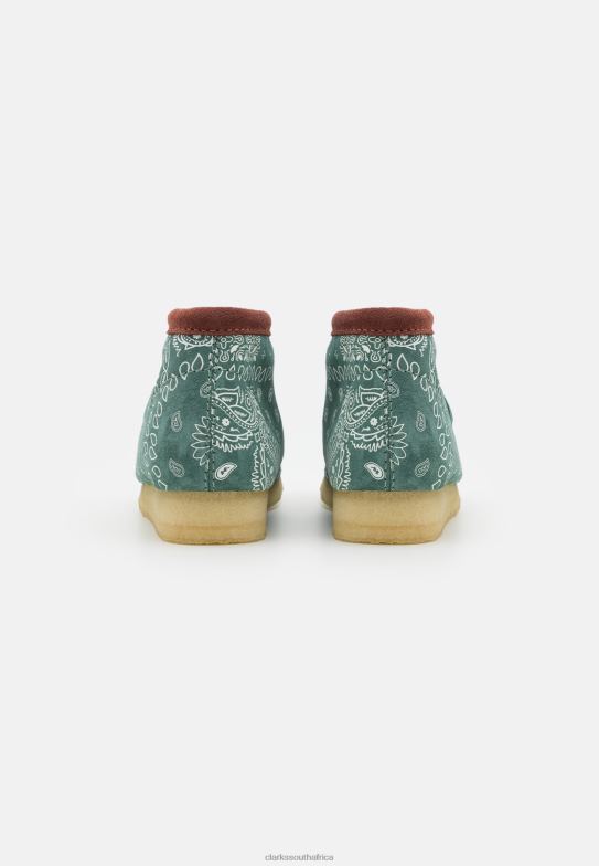 Green Clarks Wallabee Casual Lace-Ups 840407147 Unisex Clarks Green