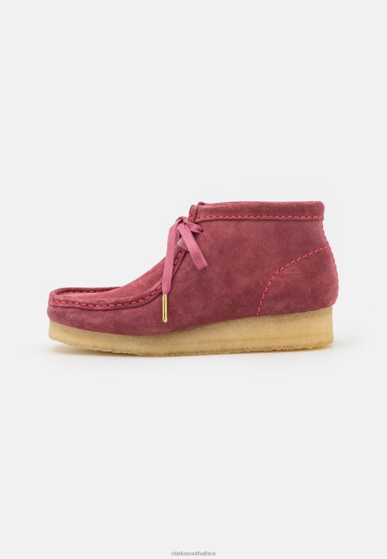 Wallabee Casual Lace-Ups Clarks Rose Pink 840406919 Unisex Clarks Rose Pink