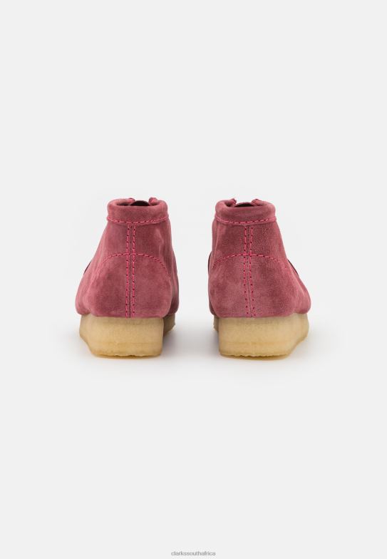 Wallabee Casual Lace-Ups Clarks Rose Pink 840406919 Unisex Clarks Rose Pink