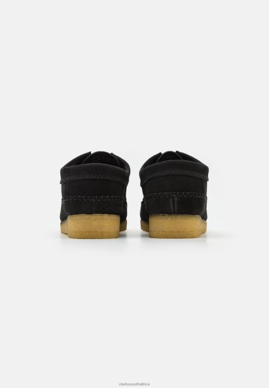 Weaver Casual Lace-Ups Clarks Black 840407127 Unisex Clarks Black