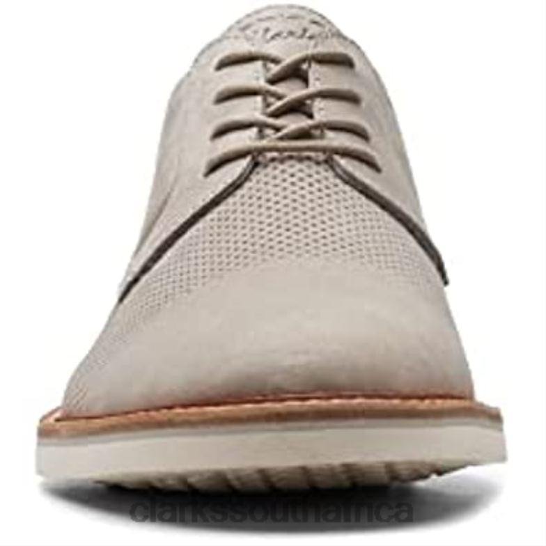 Atticus Ltlace Clarks Light Grey 84040397 Unisex Clarks Light Grey