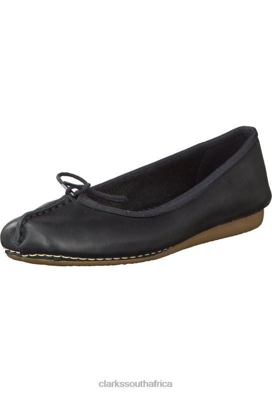 Black Clarks Freckle Ice Ballet Pumps 840407059 Unisex Clarks Black