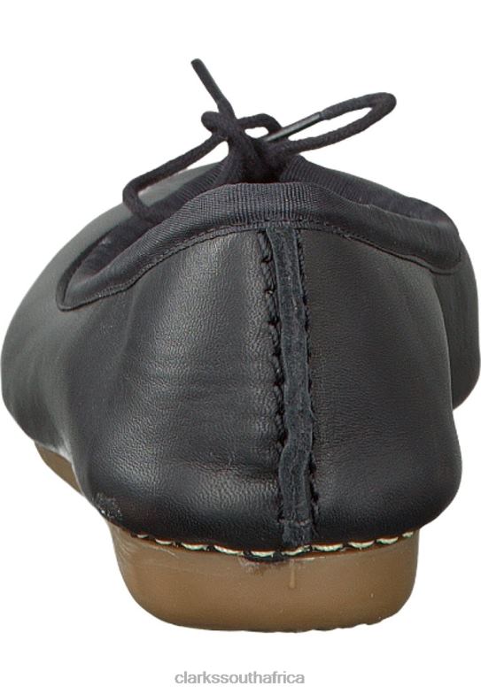 Black Clarks Freckle Ice Ballet Pumps 840407059 Unisex Clarks Black