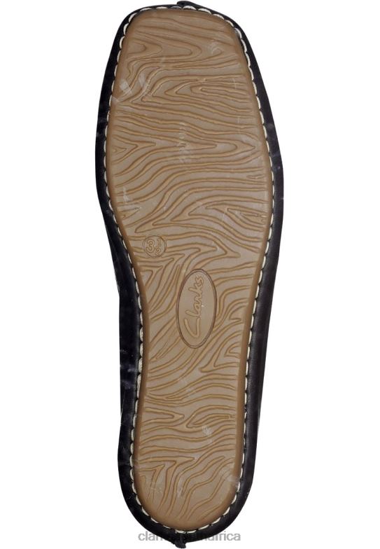 Black Clarks Freckle Ice Ballet Pumps 840407059 Unisex Clarks Black