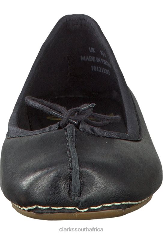 Black Clarks Freckle Ice Ballet Pumps 840407059 Unisex Clarks Black