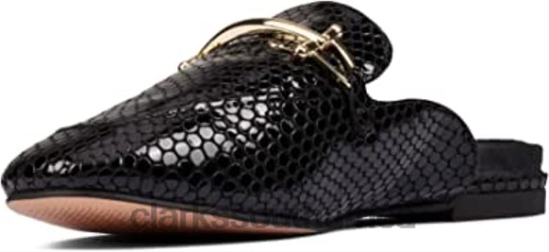 Black Interest Clarks Pure 2 Mule 84040488 Unisex Clarks Black Interest
