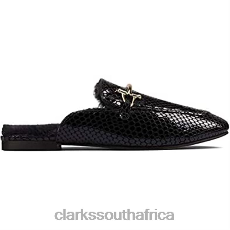 Black Interest Clarks Pure 2 Mule 84040488 Unisex Clarks Black Interest