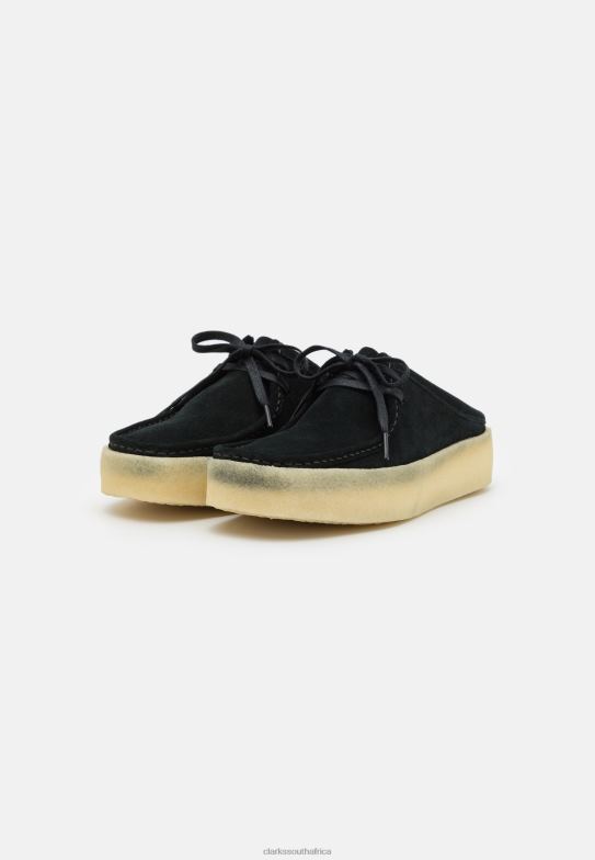 Black Wallabee Cup Clogs Clarks 840407108 Unisex Clarks Black