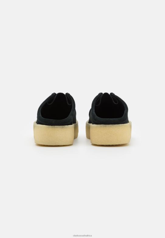 Black Wallabee Cup Clogs Clarks 840407108 Unisex Clarks Black
