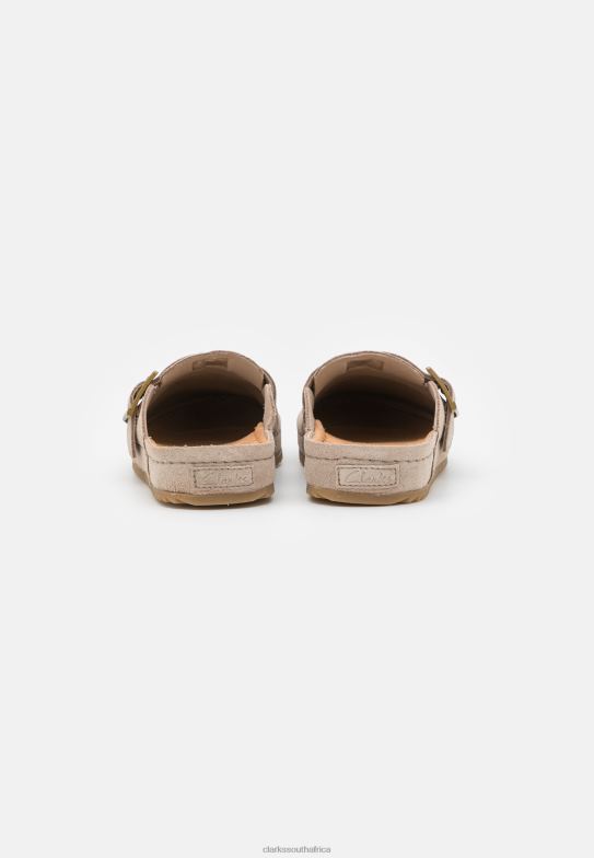 Brookleigh Mule Slippers Clarks Sand 840406951 Unisex Clarks Sand