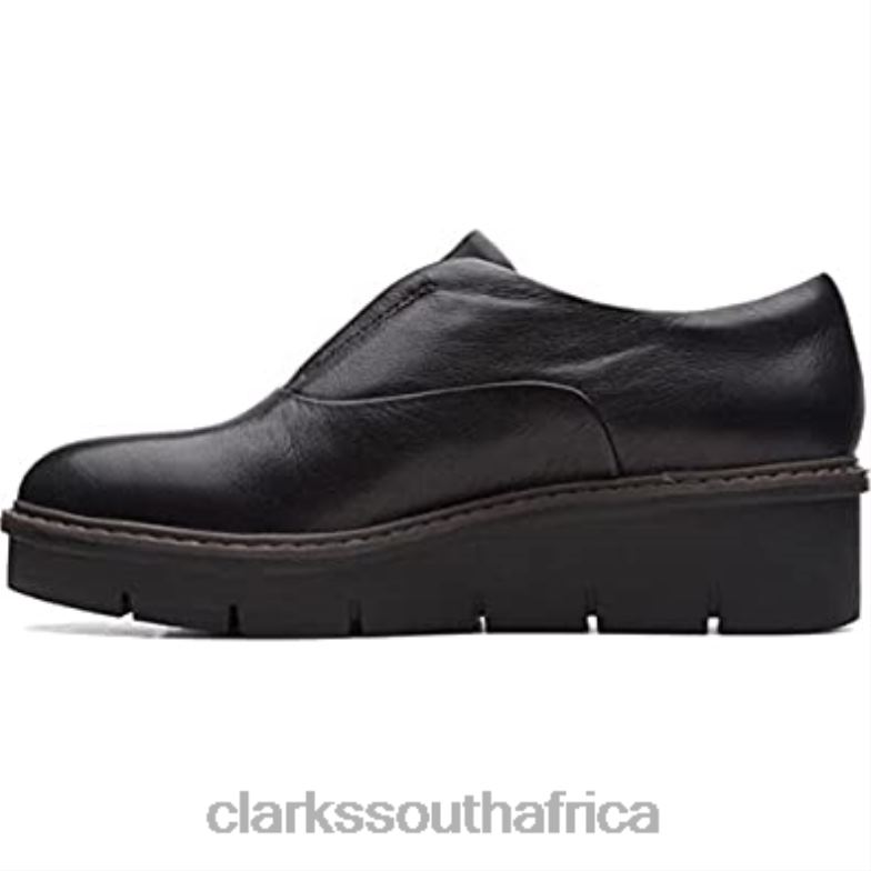 Clarks Airabell Sky Black Leather 8404098 Unisex Clarks Black Leather