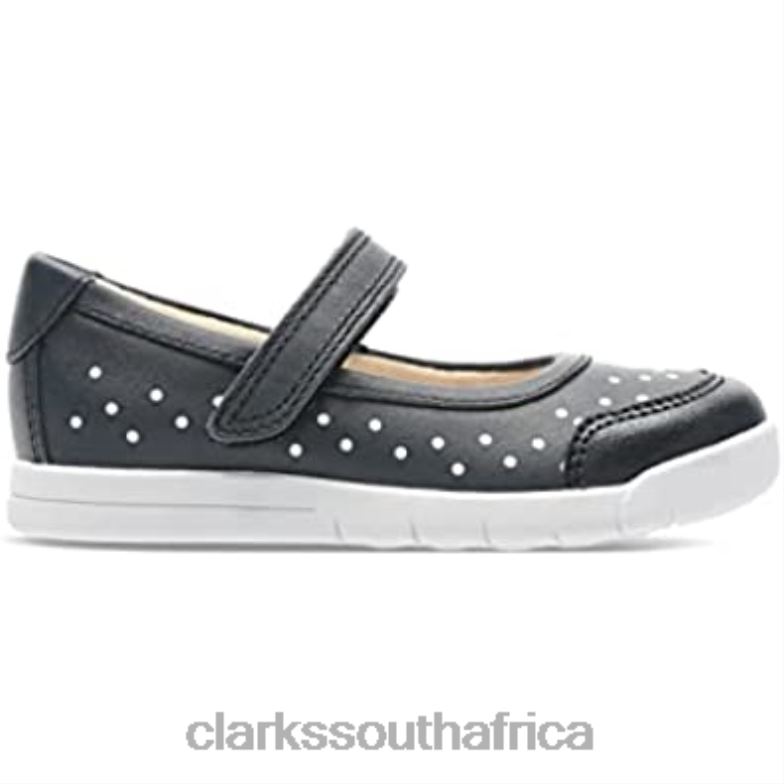 Clarks Emery Ha Navy Leathe H 095 840401681 Unisex Clarks